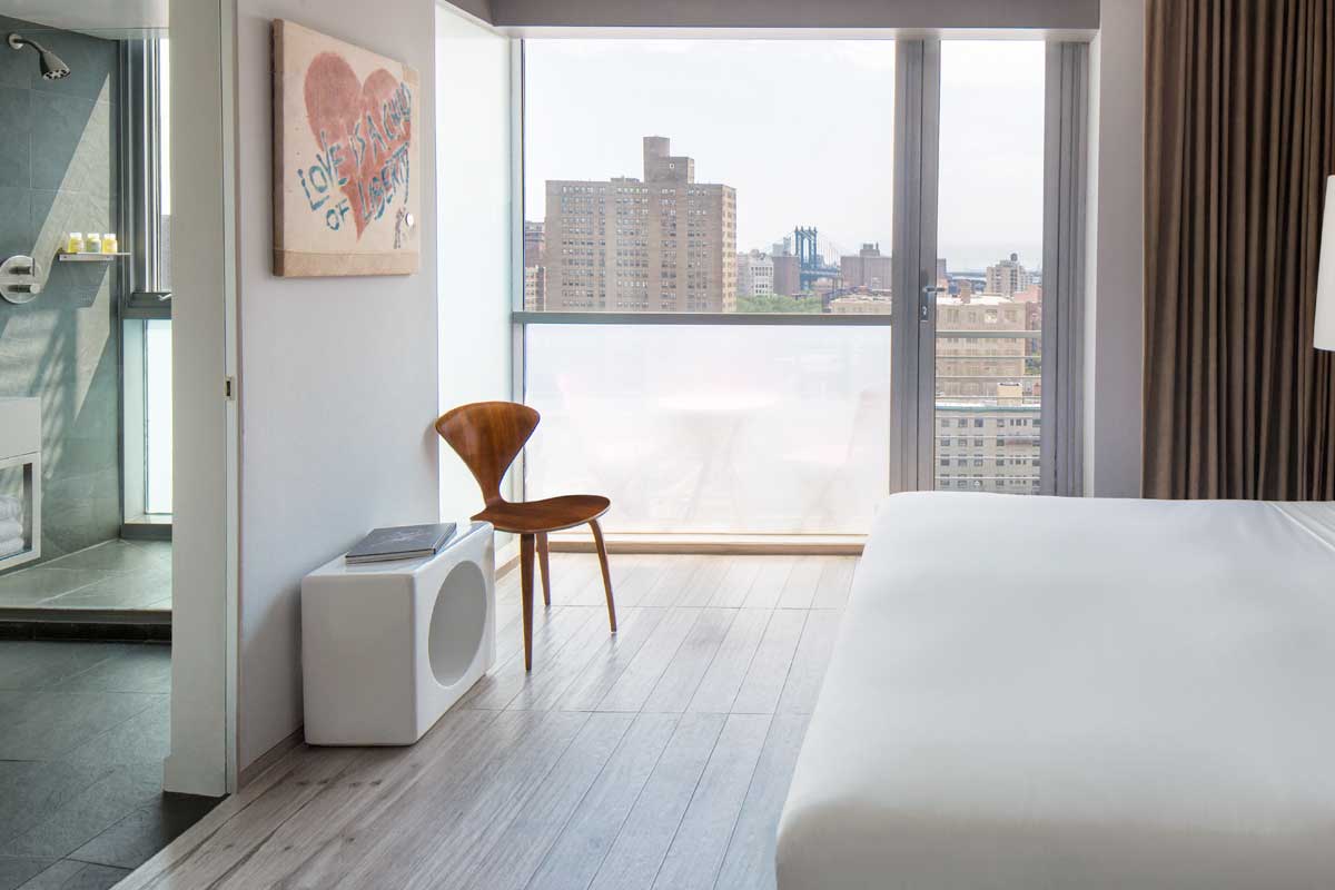 High Floor King Tub & Balcony Hotel SoHo Hotel on Rivington