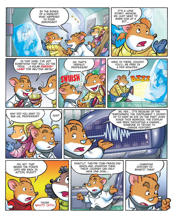 Geronimo Stilton Graphic Novel 2 Preview Pages 5 and 6 Book