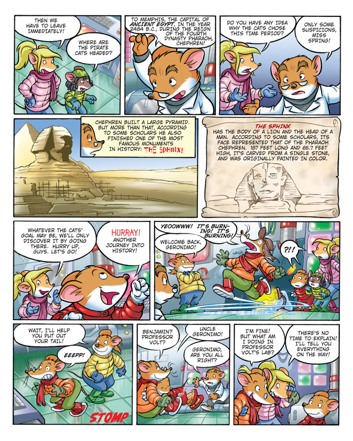 Geronimo Stilton Graphic Novel 2 Preview Pages 7 and 8 Book