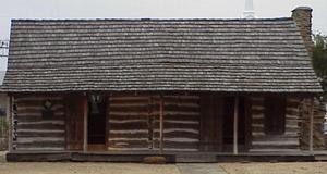 Torian Log Cabin::Grapevinehistory.org