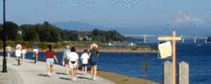 Columbia River Waterfront Trail with oldest apple tree in Northwest::Vancouver-Clark Washington Parks and Recreation