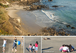 Corona del Mar State Beach::Beachcalifornia.com