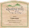 Quaking Hills Winery