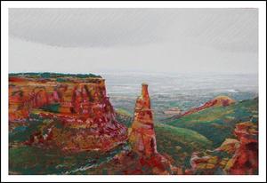 Colorado National Monument::Birdpepperstudioarts.com