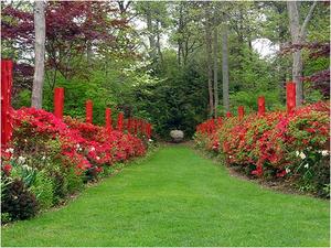 LongHouse Reserve::Jack Lenor Larsen, Red Garden