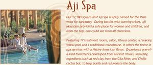 Aji Spa::Wildhorsepassresort.com