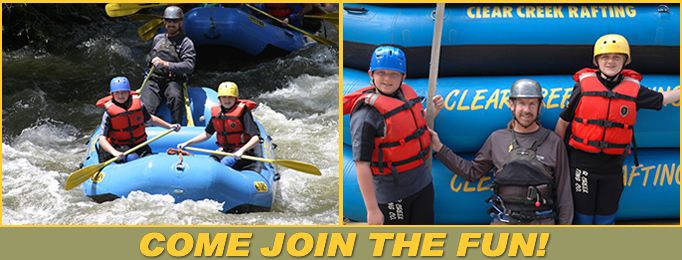 Clear Creek Rafting 