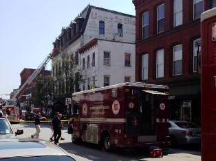 Downtown New London Fire 1