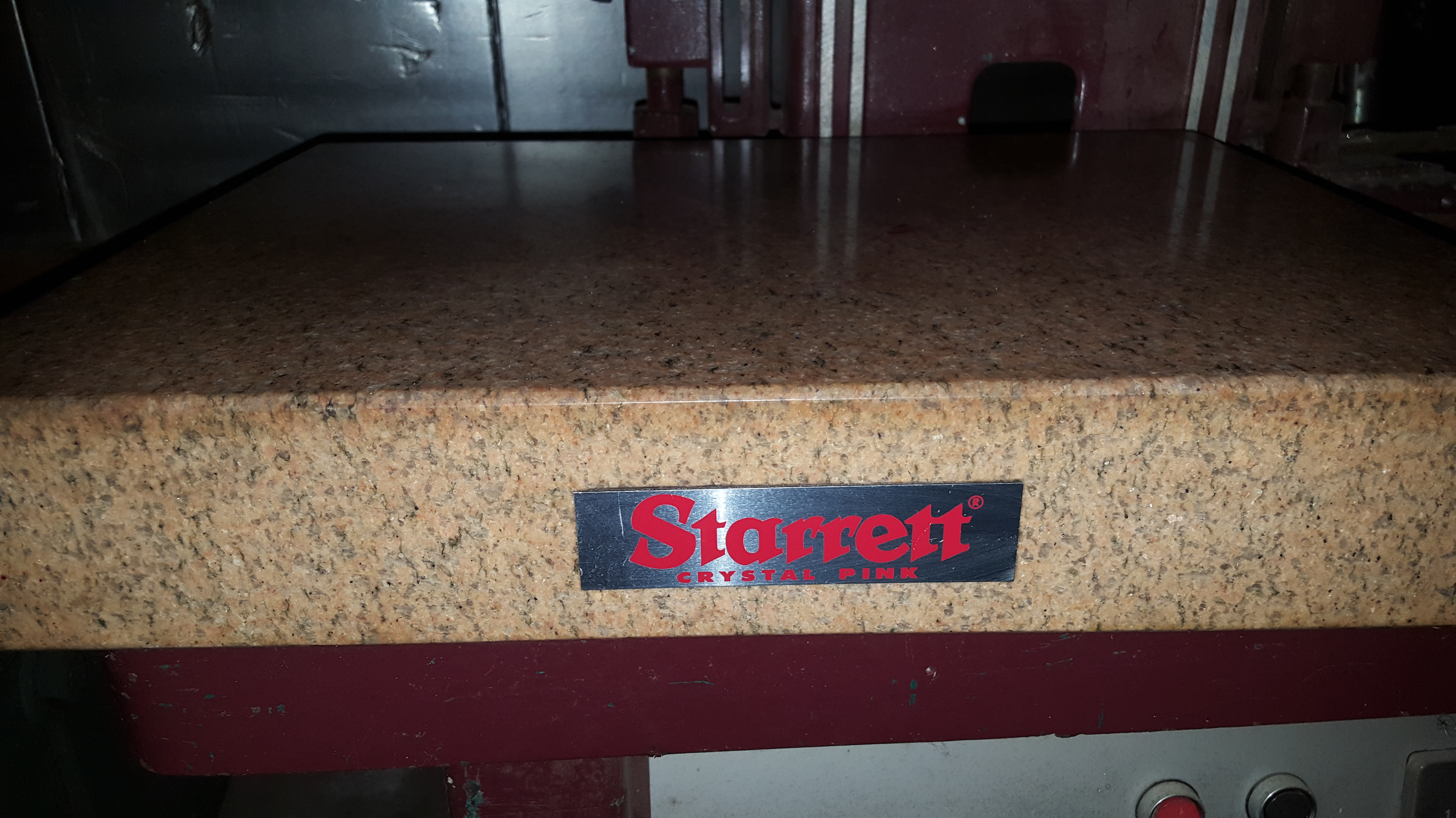 ​Starrett Pink Granite Surface Plate For Sale