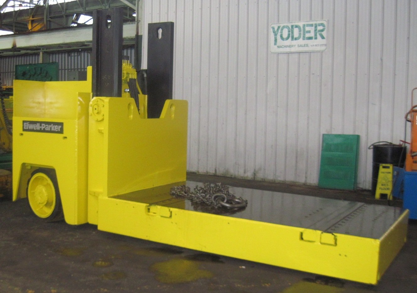 30,000lb. Elwell Parker Hydraulic Die Cart For Sale