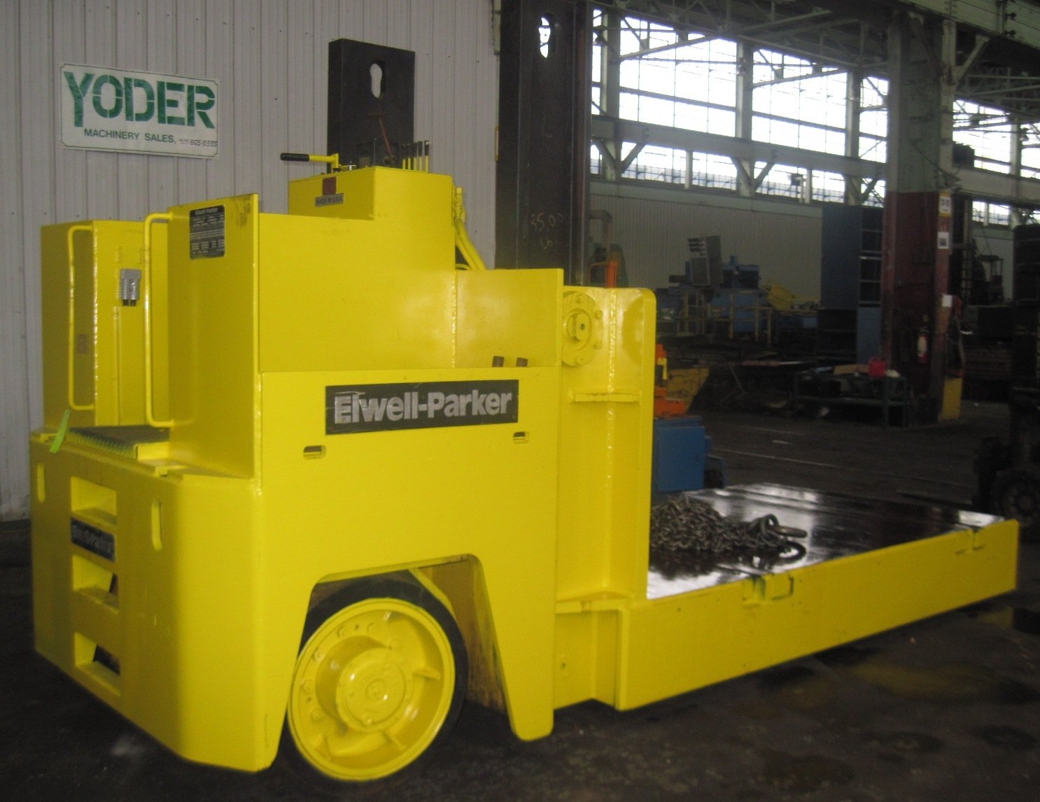 30,000lb. Elwell Parker Hydraulic Die Cart For Sale