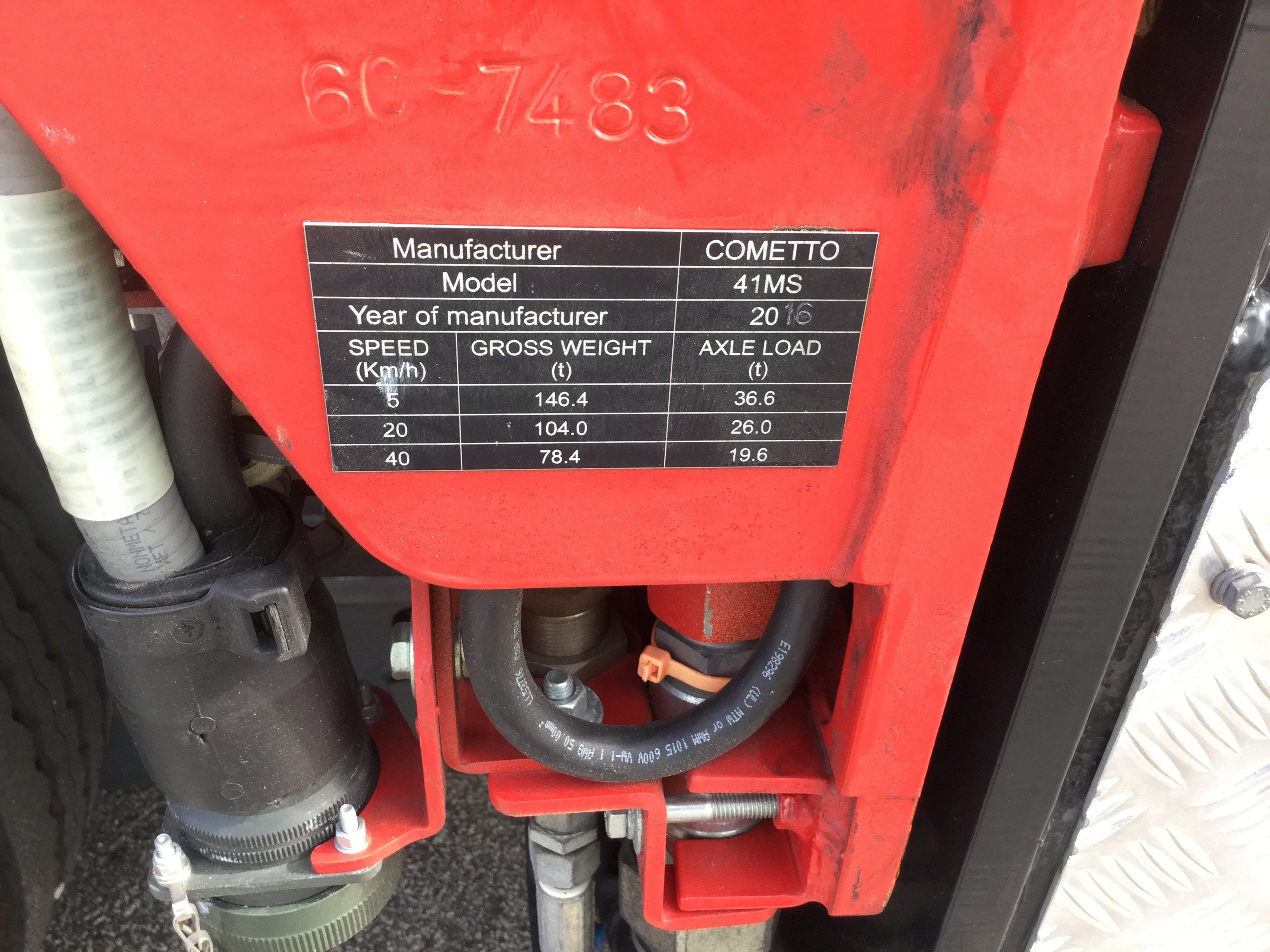 2011 Cometto Trailer For Sale