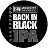 21st Amendment Back in Black Beer 10446
