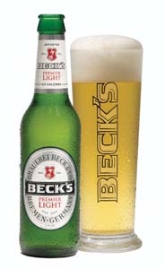 Becks Light Beer 10921