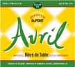 Brasserie Dupont Avril Beer 11071