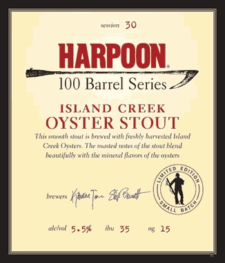 Harpoon 100 Barrel Series Oyster Stout Beer 12186