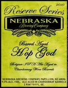 Nebraska Brewing Company Hop God Beer