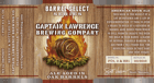 Captain Lawrence Barrel Select Beer