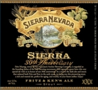 Sierra Nevada 30th Anniversary Fritz & Ken Ale Beer