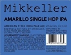 Mikkeller Single Hop Amarillo IPA Beer