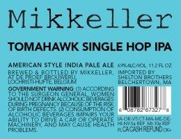 Mikkeller Single Hop Tomahawk IPA Beer 13711