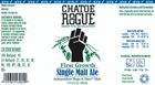 Rogue Chatoe Single Malt Ale Beer