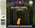 Pretty Things Field Mouse's Farewell Beer 14636