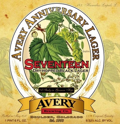 Avery 17th Anniversary Beer 14906