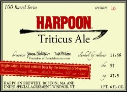 Harpoon Triticus Beer 15301