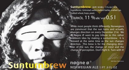 Nogne Sunturnbrew Beer 15321