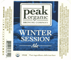 Peak Organic Winter Session Ale Beer