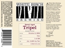 White Birch Barrel Aged Tripel Beer 17048