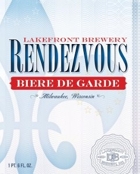 Lakefront Rendezvous Ale Beer