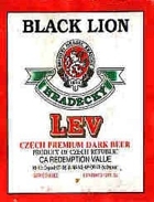 Lev Black Lion Beer