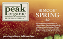 Peak Organic Simcoe Spring Beer 18610