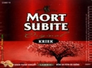 Mort Subite Kriek Beer 19580