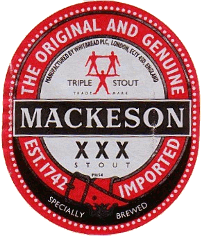 Mackeson XXX Stout Beer 19813
