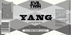 Evil Twin Yang Beer