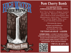 High Water Pom Cherry Bomb Beer