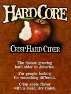 HardCore Crisp Hard Cider Beer