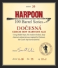 Harpoon 100 Barrel Series #38 Docesna Beer 22929