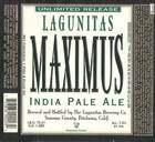 Lagunitas Maximus Beer