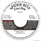 Spider Bite First Bite Pale Ale Beer