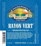 Green Flash Rayon Vert Beer