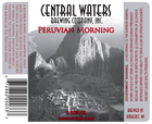 Central Waters Peruvian Morning Beer
