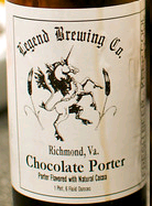 Legend Chocolate Porter Beer