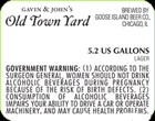 Goose Island Gavin and John’s Old Town Yard Beer