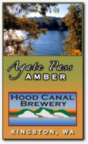 Hood Canal Agate Pass Amber Beer