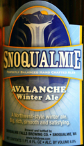 Snoqualmie Falls Avalanche Winter Ale Beer