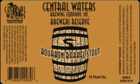 Central Waters Bourbon Barrel Stout 2010 Beer